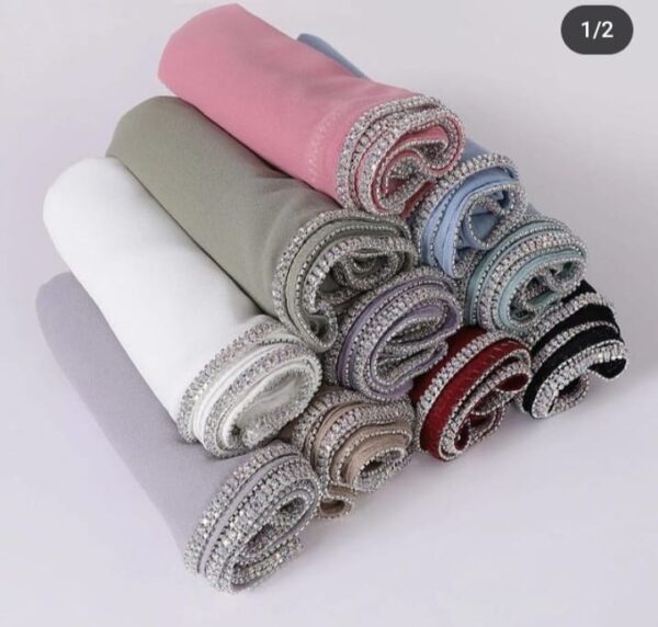 Luxury Rhinestone Hijab