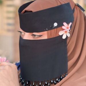 Saudi niqab pearl niqab